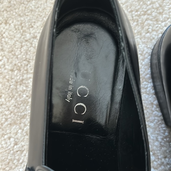 GUCCI amazingly beautiful elegant loafers. Logo is discreet. Workmanship 5⭐️ - Picture 8 of 13